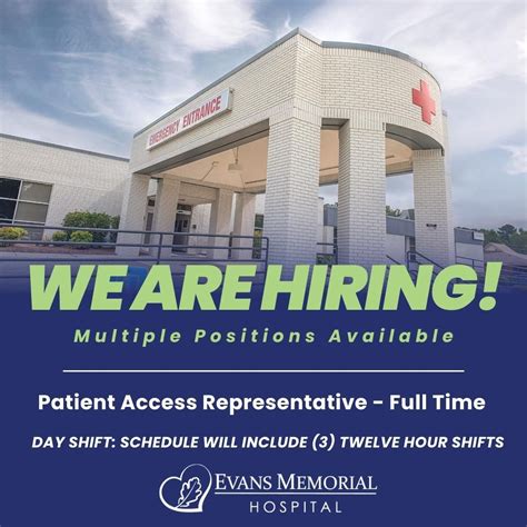 Evans Memorial Hospital on LinkedIn: As we continue to grow, so does ...