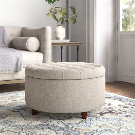 Gorgeous puffed Ottoman with storage – Indian Nest