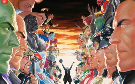 🔥 [40+] Alex Ross Justice League Wallpapers | WallpaperSafari