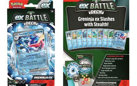 Greninja Ex Battle Deck Comes To Pokémon TCG This October