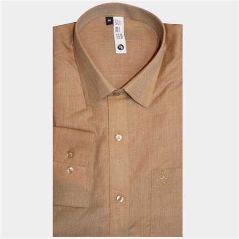 Charaghdin.com - Plain Brown Shirt
