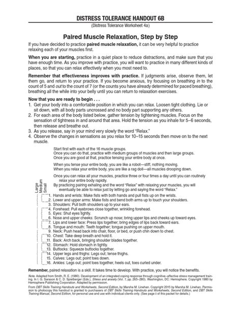 Image result for Paired Muscle Relaxation Script