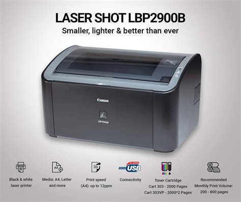 Buy Canon Laser Printer LBP 2900B Laser Printer Online From Lotus ...