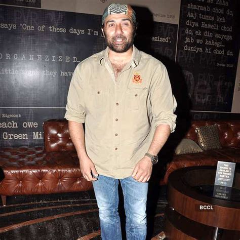Sunny Deol attends the first look unveiling of the movie Singh Saab The ...
