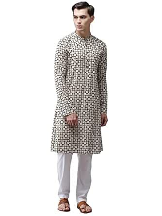 Buy See Designs Multicolored Cotton Regular Fit Printed Kurta Set ...