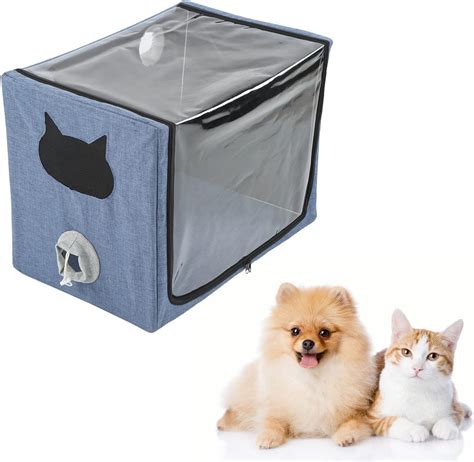 Sorandy Pet Nebulizer Nest Cat Dog Atomization Box Oxygen India | Ubuy