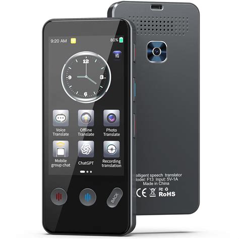 Language Translator Device No WiFi Needed, Instant Two-Way Translator ...