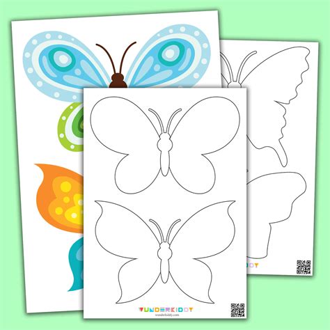 Butterfly Cut Out Template