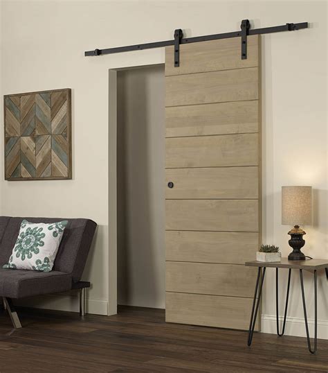 Wood Barn Door Kit - Rustic Wooden Sliding Door