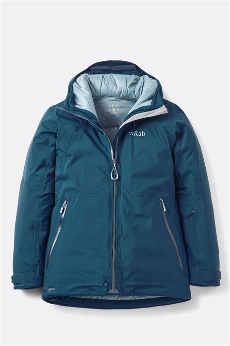 Women's Optical Waterproof Down Jacket | Rab® UK