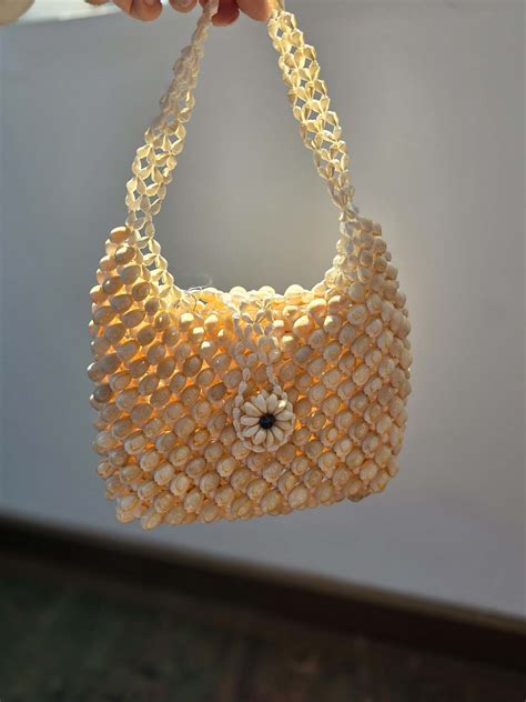 Image result for How to Design a Bag Using Cowrie Shells