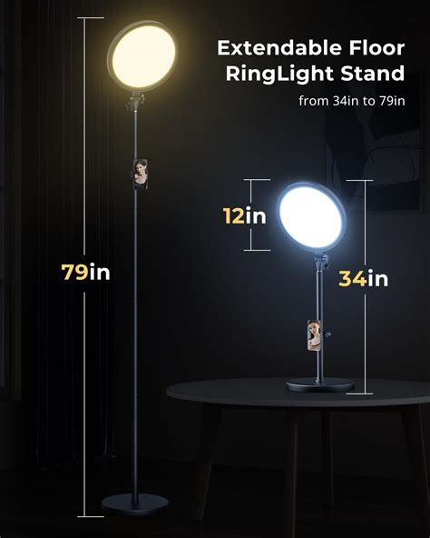 Aureday 12” Selfie Ring Light with Stand, Overall India | Ubuy