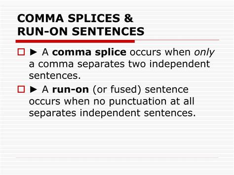 Image result for Comma splice Examples
