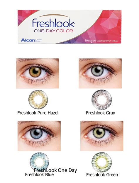 Freshlook Hazel Contact Lenses