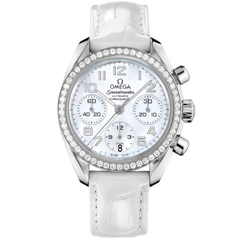 Speedmaster 38 mm, steel on leather strap - 324.18.38.40.05.001 | OMEGA®