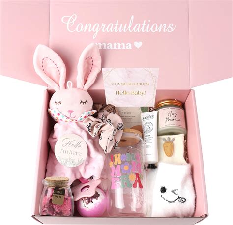 Amazon.com: New Mom Gifts, 11 Luxury New Mom Care Package After Baby ...