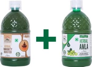 I'M NATURALS HERBAL IMMUNITY BOOSTER + AMLA JUICE COMBO 100% Real ...