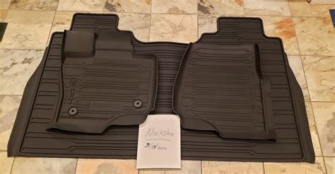 North Central SOLD...OEM Rubber All Weather Floor Mats F-150 SuperCrew ...