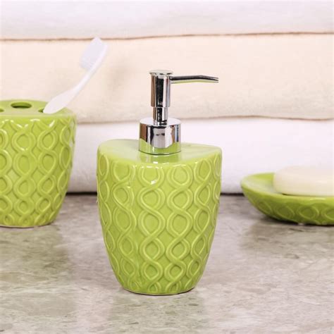 Buy Hudson Embossed Soap Dispenser from Home Centre at just INR 295.0