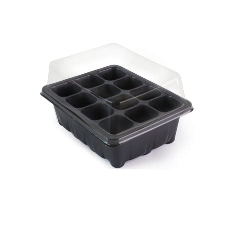 12 Grow Trays With Humidity Dome And Cell Insert Mini | Desertcart INDIA