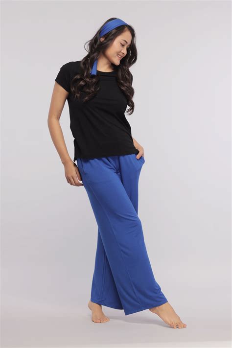 True Blue Flared Lounge Pant – NeceSera