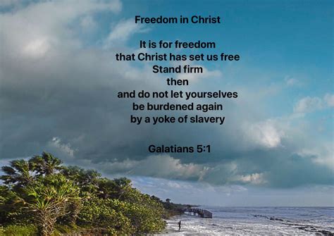 Freedom In Christ Bible Verse