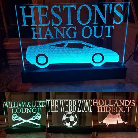 LED Home Decoration Customized Sign 的图像结果
