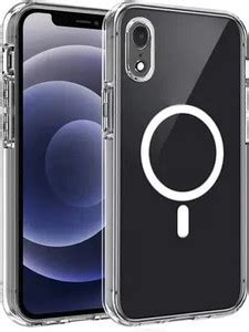 ZAPVI Back Cover for Iphone XR | Magnetic Clear Back Cover | Shockproof ...