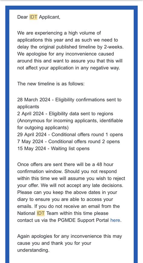 Inter-Deanery Transfer (IDT) round 1 offers : r/doctorsUK