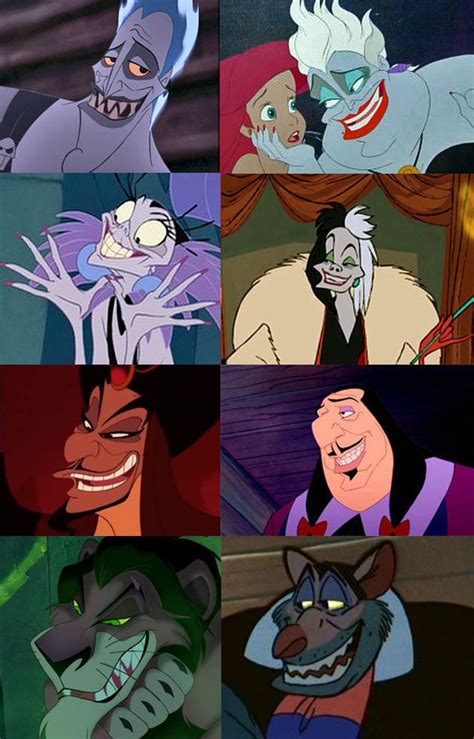 What Evil People Look Like, According To Classic Cartoons | Disney villains, Evil disney, Disney fun