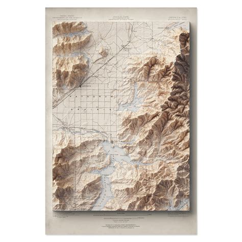 Elevation Map of Coeur d'Alene | 1903 Vintage – East Of Nowhere