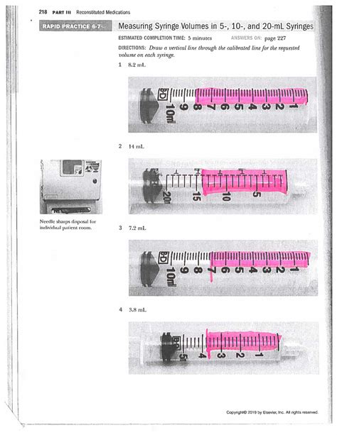Image result for Syringe Reading Practice