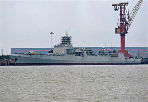 052E型驱逐舰：垂发80单元，体量9000吨，将成052系列终极版本_腾讯新闻