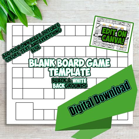 Blank Game Board