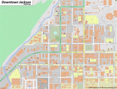 Map Of Downtown Jackson Hole