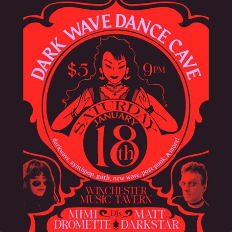 Dark Wave Dance Cave (Jan. 2025), The Winchester Music Tavern, Lakewood ...