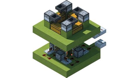 Image result for Basic Mob Farm Minecraft Java Trap Doors