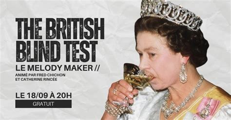 The British blind test au Melody Maker, Melody Maker, Rennes, 18 ...