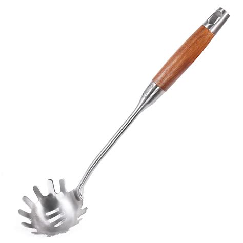 Buy Newness 304 Stainless Steel Spaghetti Spoon, Professional Kitchen ...