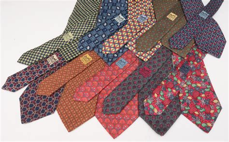 #30: A COLLECTION OF HERMES MEN'S SILK TIES