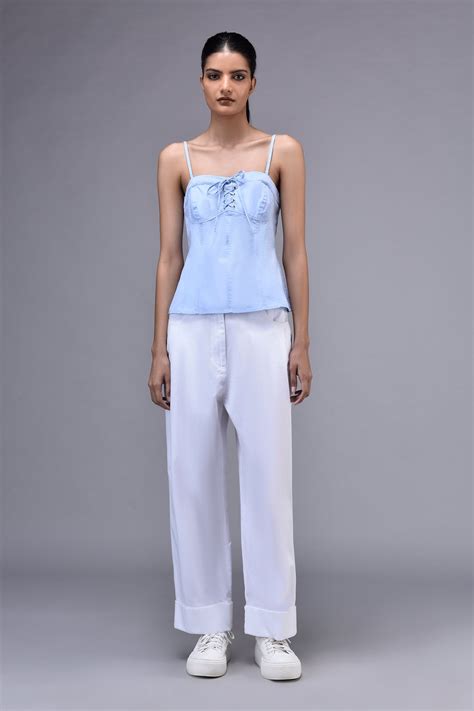 Buy Cotton Lace Up Corset Online at Genes Lecoanet Hemant