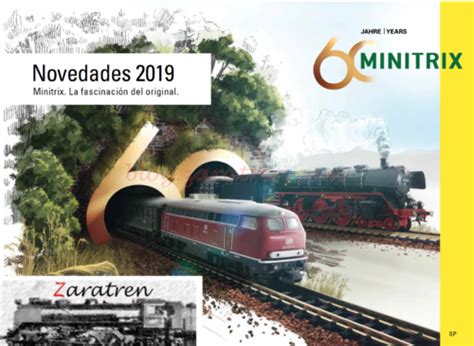 MiniTrix - Catálogo novedades 2019, Escala N - Blog Zaratren