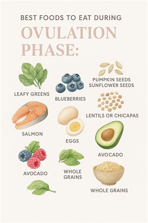 8 Best Foods to Eat During Ovulation for Hormone Balance & Energy 🌸 in 2025 | Nutrition recipes ...