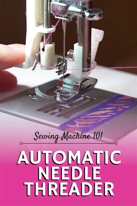Image result for How to Use Automatic Needle Threader Device
