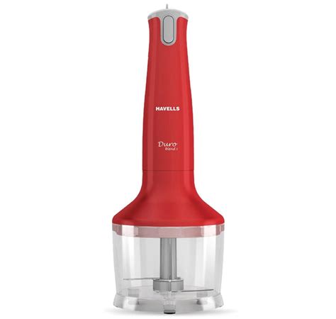 Havells duro blend s with chopper 300 W Chopper, Hand Blender (Red ...