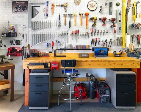 Image result for Workbench Tool Storage Ideas