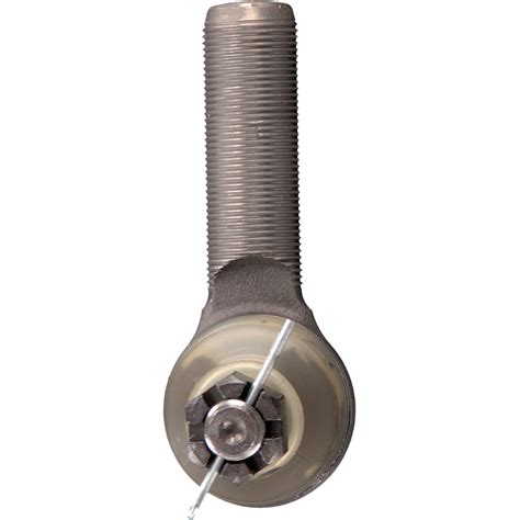 febi | 19215 | Tie Rod / Drag Link End with castle nut and cotter pin ...