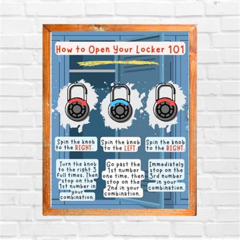How to Open Your Locker 101 - Locker Combo Steps for Students, Digital ...