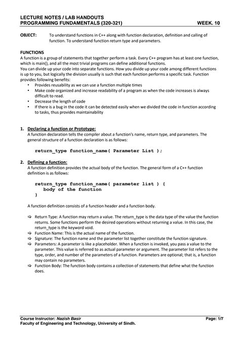 Image result for Function Declaration C