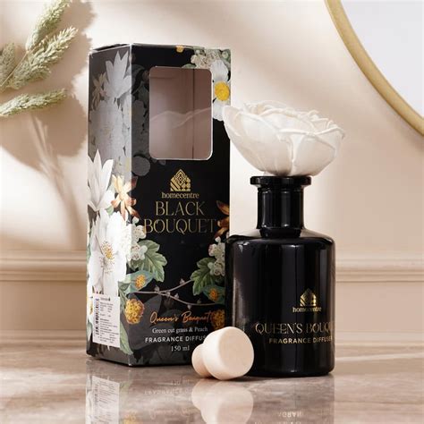 Buy Enchanted Black Bouquet Aroma Diffuser Set from Home Centre at just ...